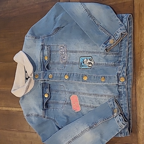 Star Wars Other - Star Wars Kids Denim Jacket with Patches - Light Blue
